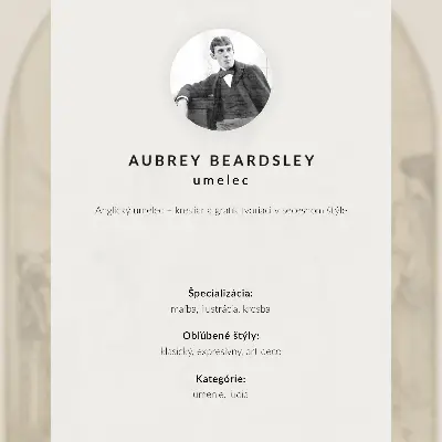 Retro plakát Aubrey Beardsley A Herald vizsgálata Arisztophanész Lüszisztratája alapján című alkotása