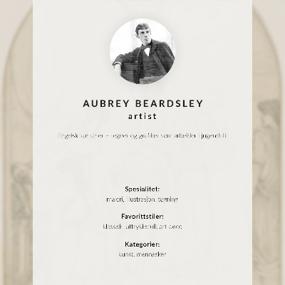 Retro plakát A Herald vizsgálata Arisztophanész Lüszisztratája alapján, Aubrey Beardsley
