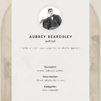 Retro plakát Aubrey Beardsley A Herald vizsgálata Arisztophanész Lüszisztratája alapján című alkotása