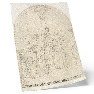 Poszter nyomtatás Mária Magdolna litániája, Aubrey Vincent Beardsley