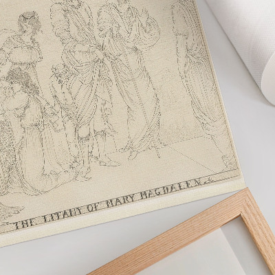 Poszter nyomtatás Mária Magdolna litániája, Aubrey Vincent Beardsley