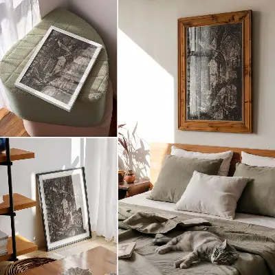Retro plakát Giovanni Battista Piranesi: A kerek torony (1780-as évek)