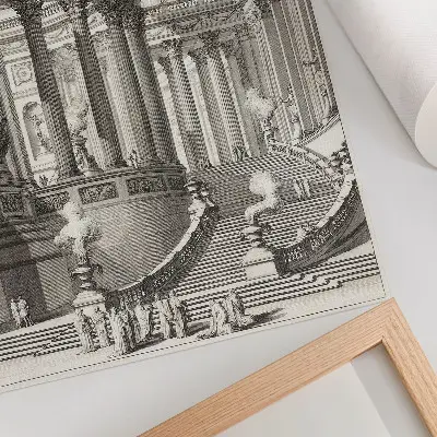 Poszter nyomtatás Giovanni Battista Piranesi Ősi templom