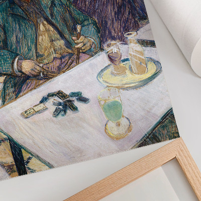 Retro plakát Mr. Boileau a kávézóban (1893) – Henri de Toulouse-Lautrec nagy felbontású festménye