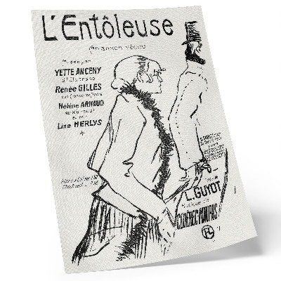 Poszter Szegény utcai vándor! (1893) metszet, Henri de Toulouse-Lautrec