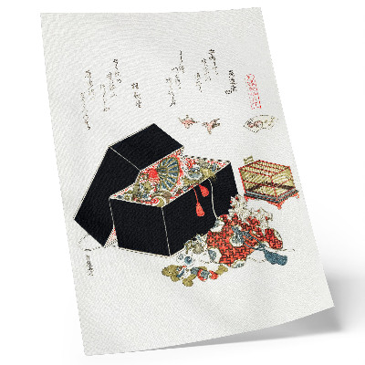 Poszter Hokusai japán ékszerdoboza (1822)