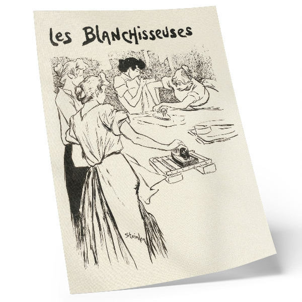 Poszter Les Blanchisseuses – Théophile Alexandre Steinlen