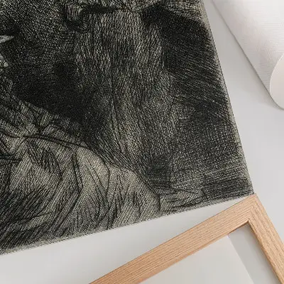 A laktanyában – Théophile Alexandre Steinlen retro plakát