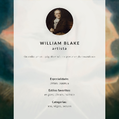 Poszter Krisztus a sírban, angyalok őrzik (1805), William Blake akvarellje