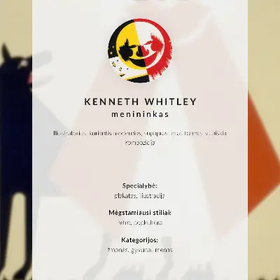 Poszter nyomtatás Kenneth Whitley: „Egyszer volt, hol nem volt” (1936)
