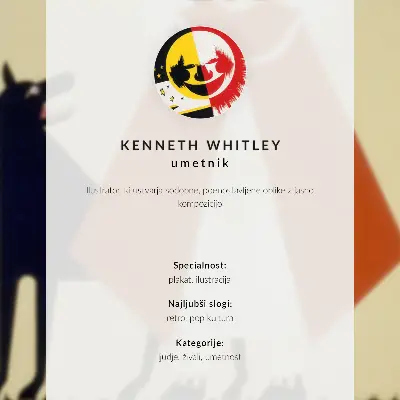 Poszter nyomtatás Kenneth Whitley: „Egyszer volt, hol nem volt” (1936)