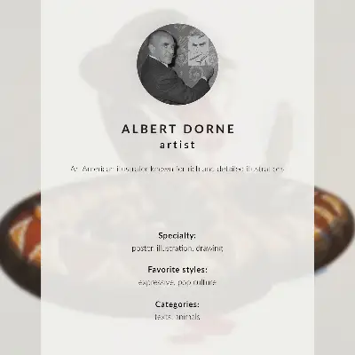 Kígyó poszter Albert Dorne 1944-es alkotása