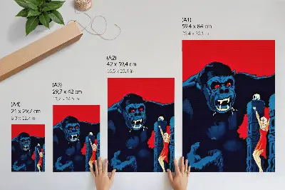 Poszter a King Kong (1933) című film plakátja
