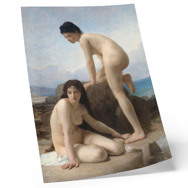Poszter Fürdőző nők, William Adolphe Bouguereau
