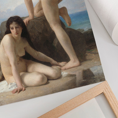 Poszter Fürdőző nők, William Adolphe Bouguereau