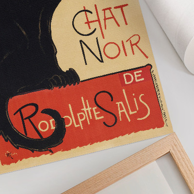 Retro plakát Tournée du Chat Noir (1896), Théophile Alexandre Steinlen