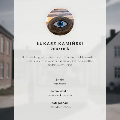 Poszter nyomtatás minimalista stílusú építészeti kompozíció lépcsőkkel és emberi alakkal