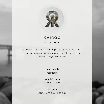 Vintage poszter fjordok, hegyek, város, béke és harmónia motívummal