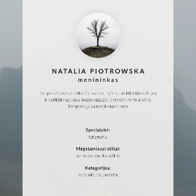 Poszter Minimalista téli ház a hó hátterében