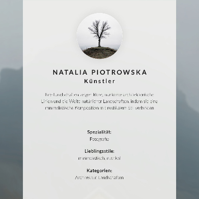 Poszter Minimalista téli ház a hó hátterében