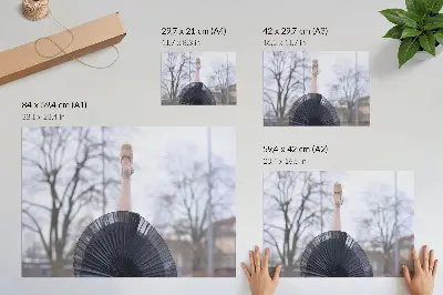 Poszter balett, finomság, harmónia, helyi hangulat témájú