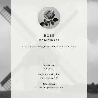 Poszter fekete-fehér szélmalom mezőn lovakkal