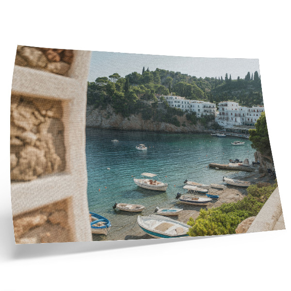 Poszter Csónaköböl mediterrán dombjai