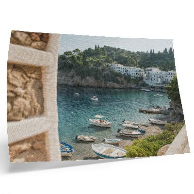 Poszter Csónaköböl mediterrán dombjai