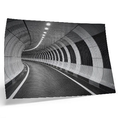 Poszter Modern geometrikus térbeli alagút