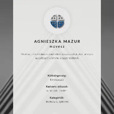 Poszternyomat szimmetrikus vonalak monokróm dinamikus kompozícióban