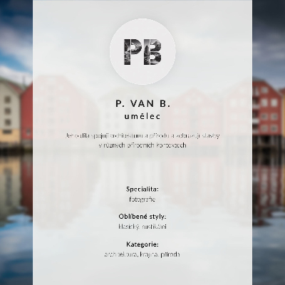 Vintage poszter Egy békés téli táj egy fatemplommal
