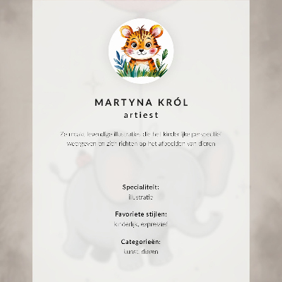 Vintage kutya poszter hangulatos, meleg színekkel kidolgozott illusztráció