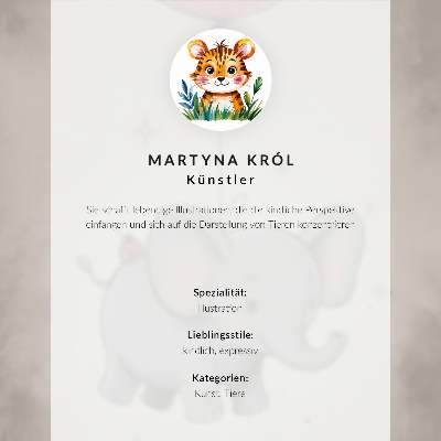Vintage kutya poszter hangulatos, meleg színekkel kidolgozott illusztráció