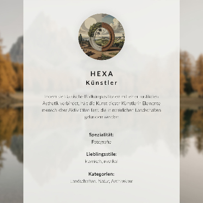 Vintage poszter Hegyi út titokzatos ködtér