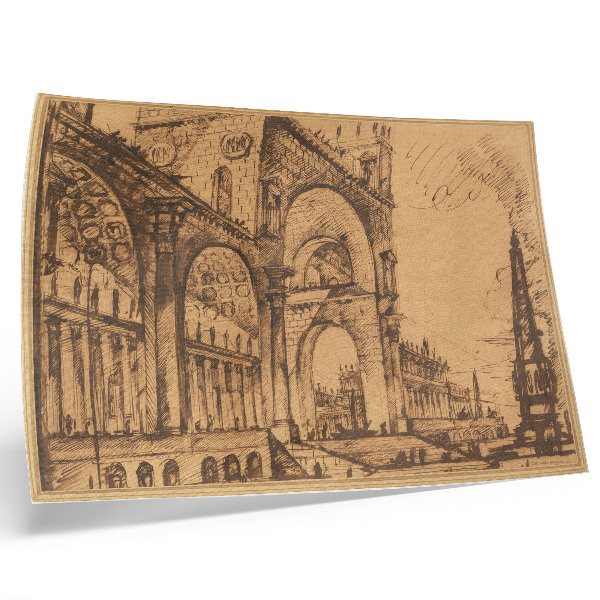 Poszter Fantázia egy csodálatos diadalművészetről (1765), Giovanni Battista Piranesi