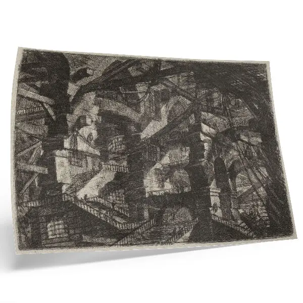 A gótikus boltív (1800-1809) Giovanni Battista Piranesi vintage poszter változatban