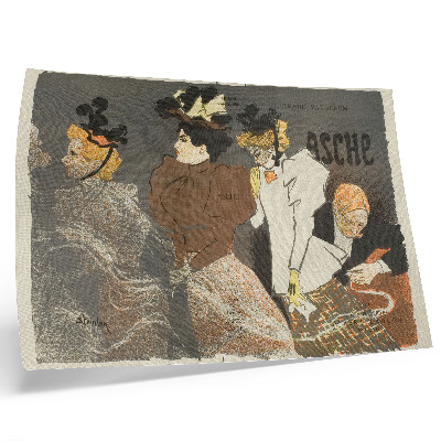 Vintage poszter Asche Théophile-Alexandre Pierre Steinlentől