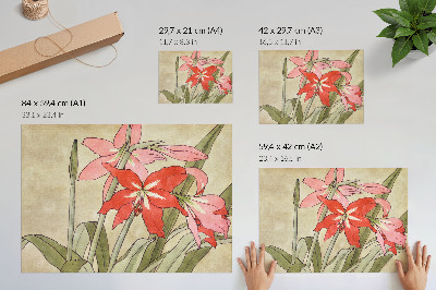 Poszter Amaryllis (1915), Hannah Borger Overbeck