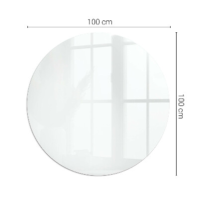 Kandalló üveg alátét kerek Szín Világosszürke