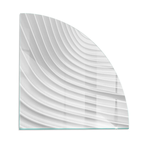 Kandalló alátét negyedév Finom vonalak hullámai