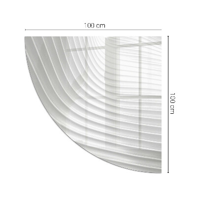 Kandalló alátét negyedév Finom vonalak hullámai