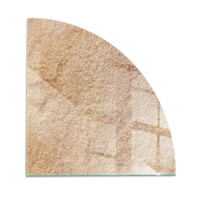 Kandalló alátét negyedév Természetes kő textúra