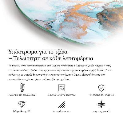 Kandalló alátét negyedév Világos fa textúra