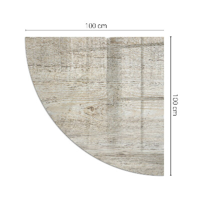 Kandalló alátét negyedév Világos fa textúra