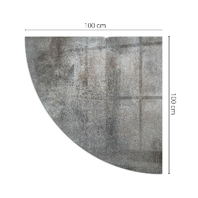 Kandalló alátét negyedév Nyers felületi textúra