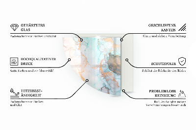 Kandalló alátét negyedév Mozaik minták csempékben
