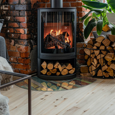 Kandalló alátét negyedév Különböző árnyalatú táblák