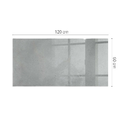 Kandalló alátét üveg téglalap alakú Kandalló alátét üveg téglalap alakú Beton textúra hatással