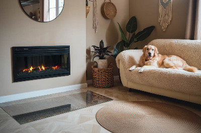 Kandalló alátét téglalap alakú Absztrakt textúra minta