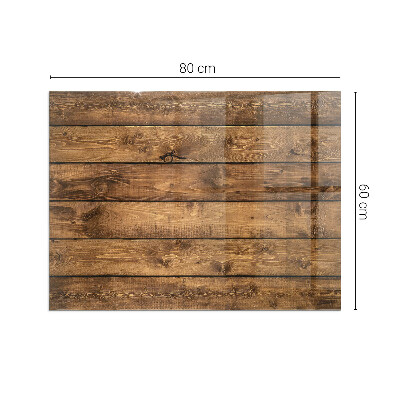 Kandalló alátét téglalap alakú Fa tábla gabonával